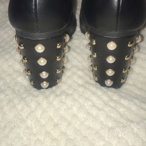 Express Shoes - Express brand ankle length black boots. Express Shoes - Express brand ankle length black boots.